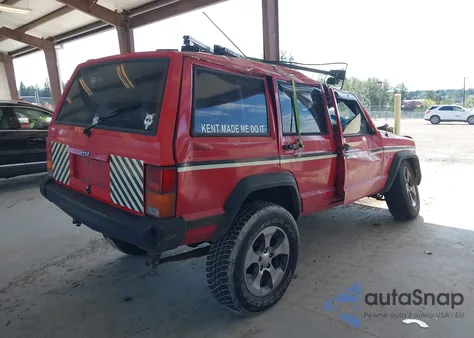 1995 Jeep Cherokee Sport from USA, damaged, VIN 1J4FJ68S2SL599169